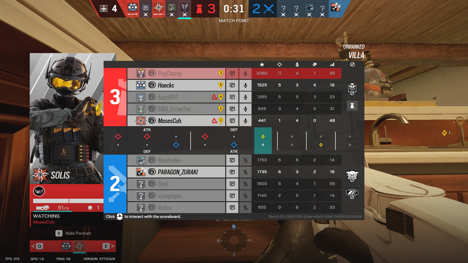 Reported MosesCuh For Game Sabotage By TheHalfGamer On Rainbow Six reported-mosescuh-for-game-sabotage-by-thehalfgamer-on-rainbow-six