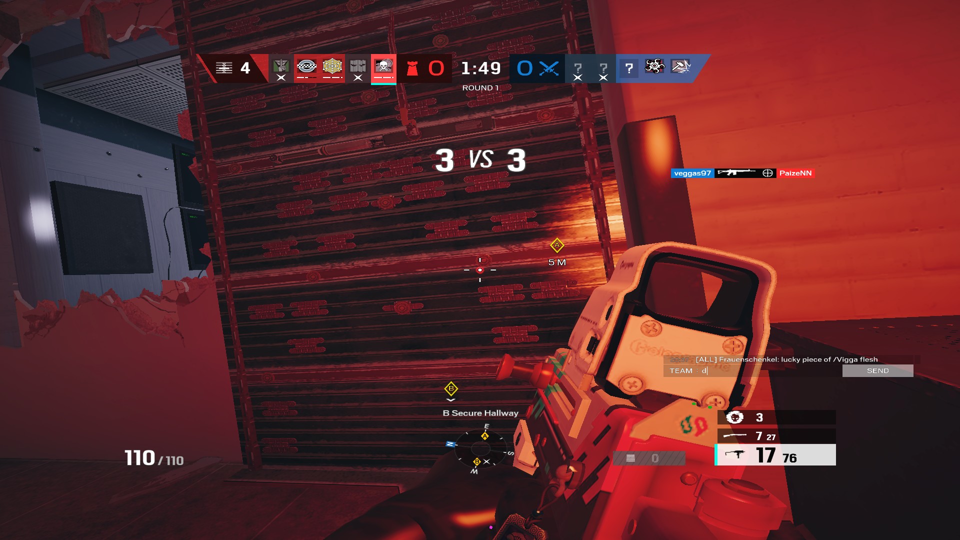 Reported Frauenschenkel for Racism by GuJo on Rainbow Six Siege ...